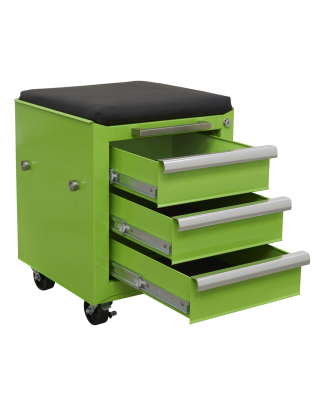 Rollcab 3 Drawer & Utility Seat