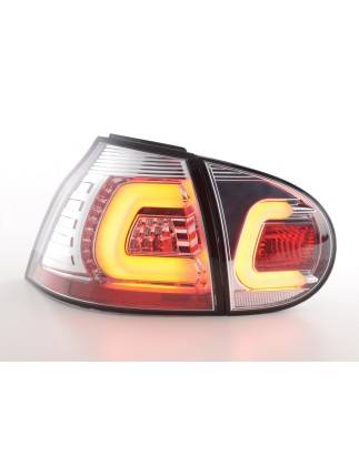 LED taillights set VW Golf 5 03-08 chrome