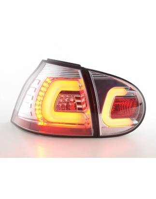 LED taillights set VW Golf 5 03-08 chrome