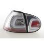 LED taillights set VW Golf 5 03-08 chrome