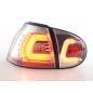 LED taillights set VW Golf 5 03-08 chrome