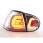 LED taillights set VW Golf 5 03-08 chrome