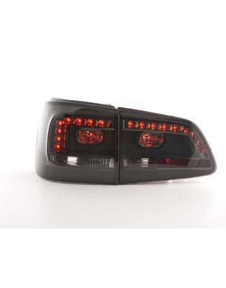 LED taillights set VW Touran 11- black