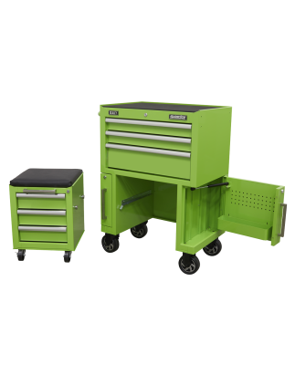 Rollcab 3 Drawer & Utility Seat