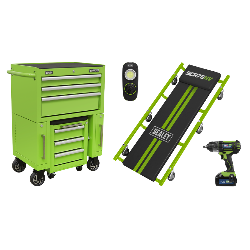 Kit de cabine roulante et de siège utilitaire 4 pièces avec Creeper