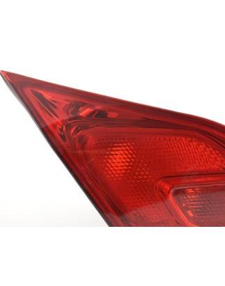 Spare parts rear light left Opel Astra J 5-door 09-12 red