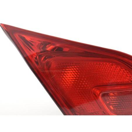 Spare parts rear light left Opel Astra J 5-door 09-12 red