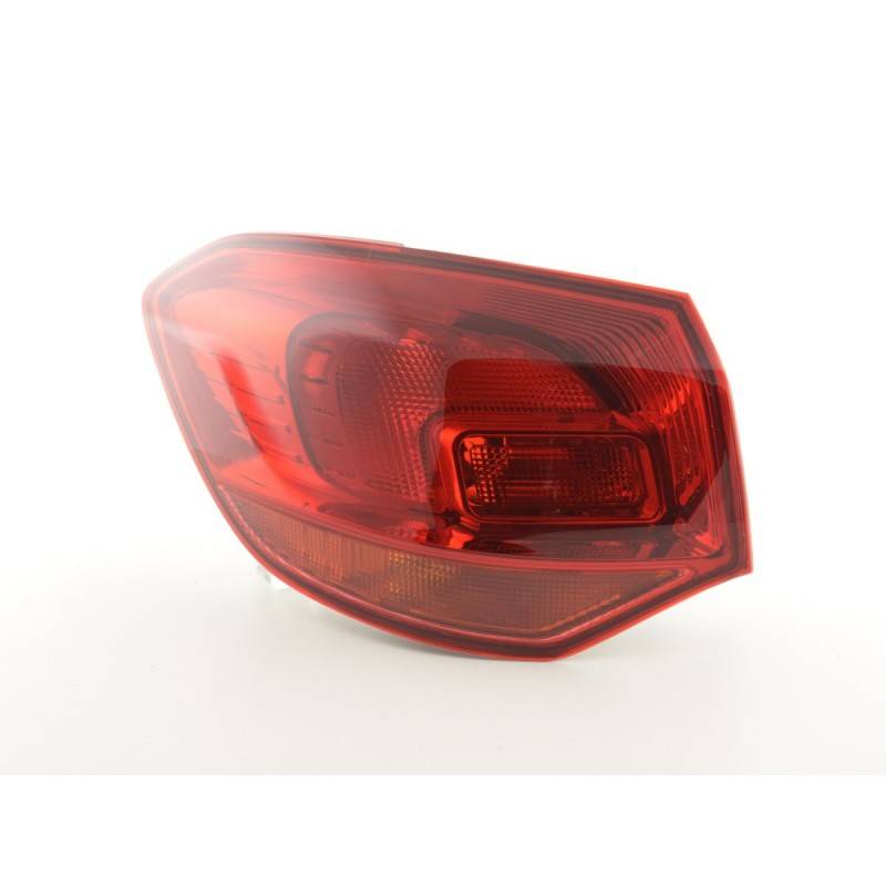 Spare parts rear light left Opel Astra J Kombi 10-12 red