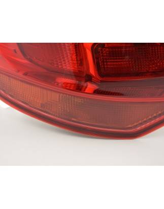 Spare parts rear light left Opel Astra J Kombi 10-12 red