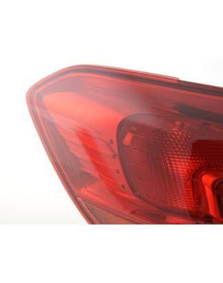 Spare parts rear light left Opel Astra J Kombi 10-12 red