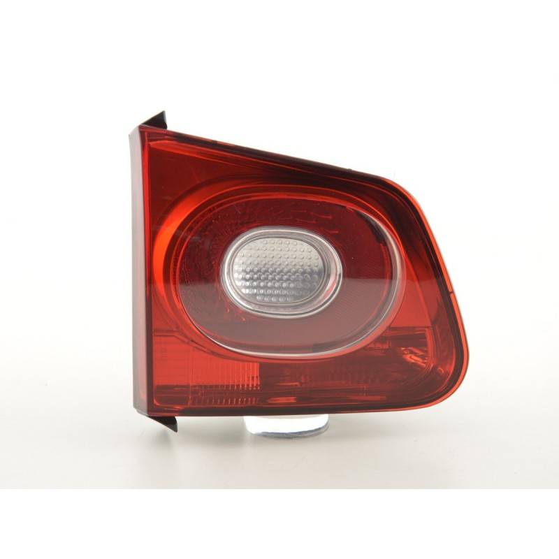 Spare parts rear light left VW Tiguan (5N) 07-11 red / clear