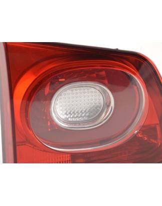 Spare parts rear light left VW Tiguan (5N) 07-11 red / clear