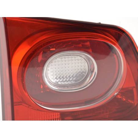 Spare parts rear light left VW Tiguan (5N) 07-11 red / clear