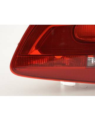 Wear parts tail light right VW Touran (1T) 11-14 red / clear