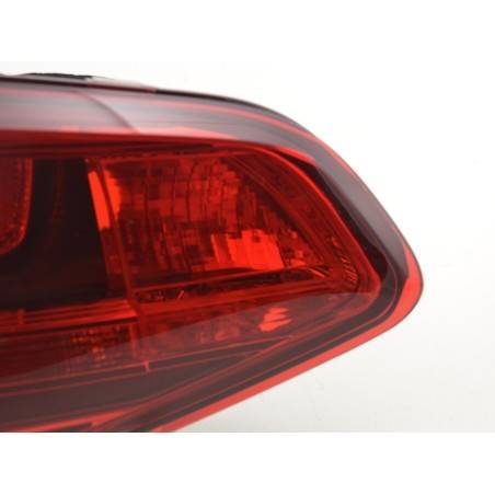 Wear parts rear light left VW Golf 7 from 2012 red / black