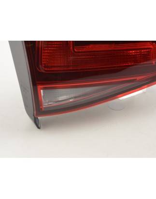 Wear parts rear light left VW Golf 7 from 2012 red / black