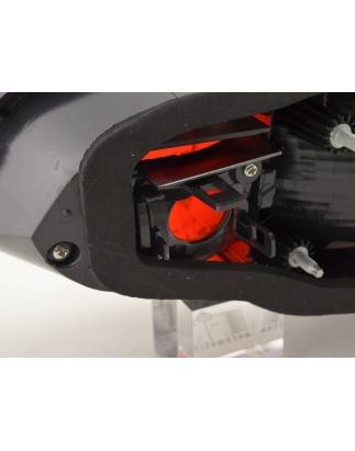 Wear parts rear light left VW Golf 7 from 2012 red / black