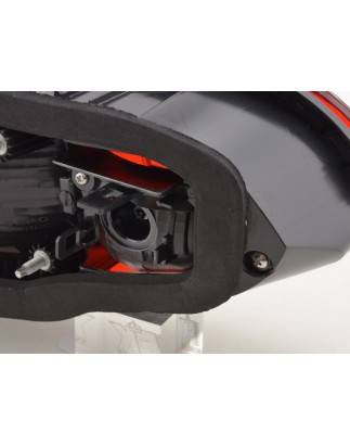 Wear parts rear light right VW Golf 7 from 2012 red / black