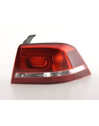 Wear parts tail light right VW Passat 3C Sedan 2010- red / clear