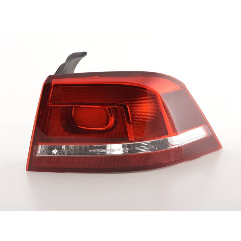 Wear parts tail light right VW Passat 3C Sedan 2010- red / clear