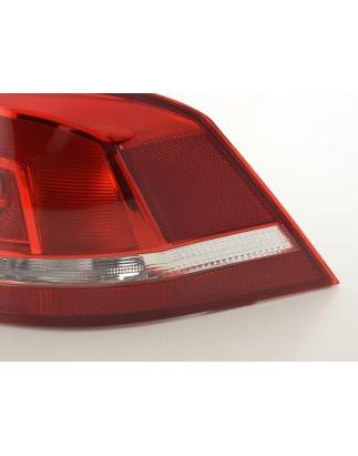 Wear parts tail light right VW Passat 3C Sedan 2010- red / clear