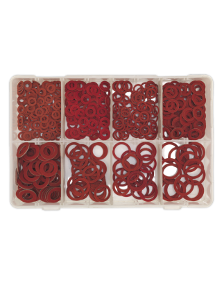 Fibre Washer Assortment 600pc - Metric