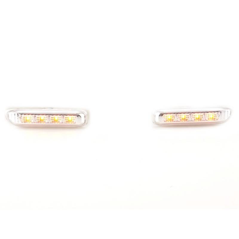 Side indicators blinker set LED BMW 3-series E46 98-02 clear