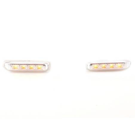 Side indicators blinker set LED BMW 3-series E46 98-02 clear