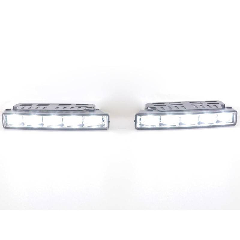 LED light set universal with external switch, chrome