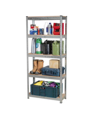 Racking Unit 5 Shelf 150kg Capacity Per Level