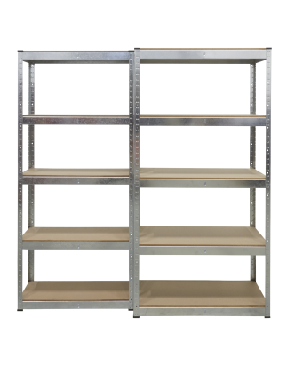 Racking Unit 5 Shelf 150kg Capacity Per Level