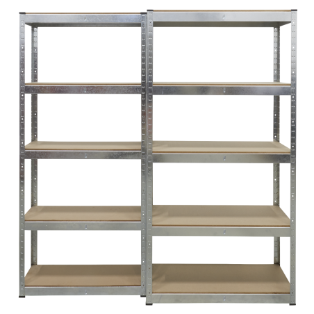 Racking Unit 5 Shelf 150kg Capacity Per Level