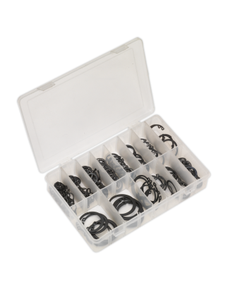 Circlip Assortment 200pc Internal & External Metric