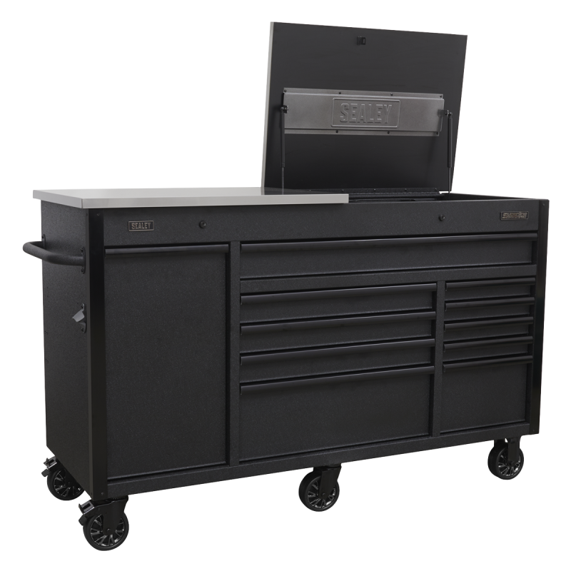 Mobile Tool Cabinet 1600mm with Power Tool Charging Drawer