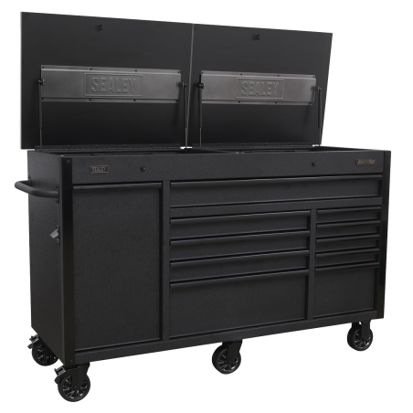 Mobile Tool Cabinet 1600mm with Power Tool Charging Drawer