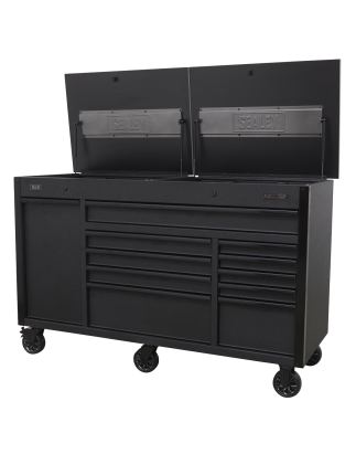 Mobile Tool Cabinet 1600mm with Power Tool Charging Drawer