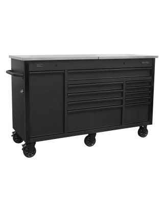 Mobile Tool Cabinet 1600mm with Power Tool Charging Drawer