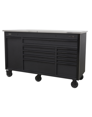 Mobile Tool Cabinet 1600mm with Power Tool Charging Drawer