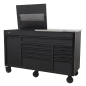 Mobile Tool Cabinet 1600mm with Power Tool Charging Drawer