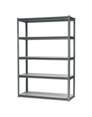 Racking Unit with 5 Shelves 600kg Capacity Per Level