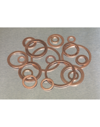 Copper Sealing Washer Assortment 250pc - Metric