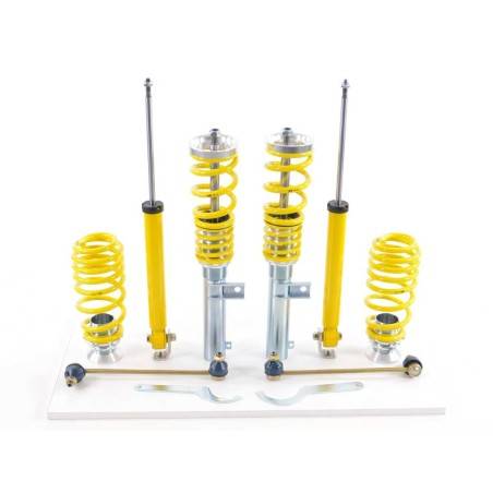 FK hardness adjustable coilover kit VW Jetta 6 from 2010 with 50mm strut