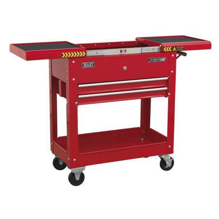 Mobile Tool & Parts Trolley - Red