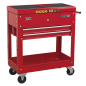 Mobile Tool & Parts Trolley - Red