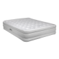 Dellonda, Queen, Inflatable High Raised Flocked Air Bed, with Removable Rapid-Air Electric Pump, Carry Bag, Self Inflation/Defla