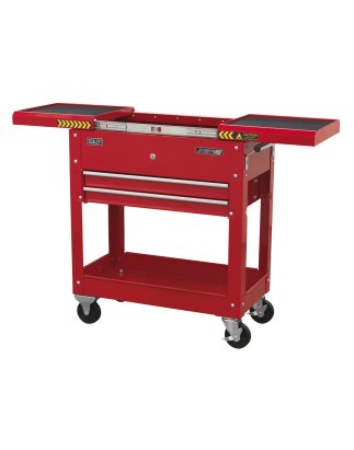 Mobile Tool & Parts Trolley - Red