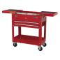 Mobile Tool & Parts Trolley - Red