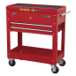 Mobile Tool & Parts Trolley - Red