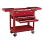 Mobile Tool & Parts Trolley - Red