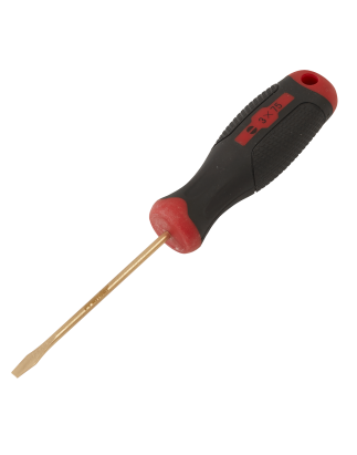 Screwdriver Slotted 3 x 75mm - Non-Sparking